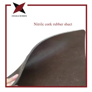 Customized Shockproof and Wear-Resistant Sealing Oil Resistant Nitrile Cork Rubber Sheet