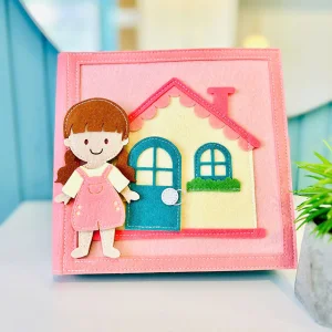 Soft Dollhouse Quiet Book