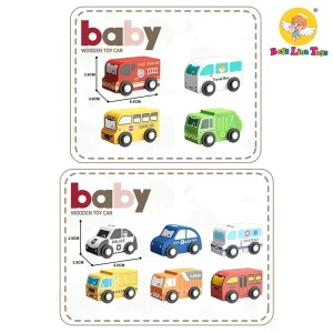 Wooden Toy Cars