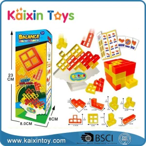 16PCS لعبة توازن مضحكة للأطفال مجموعة ألعاب تيتريس للعب للأطفال (10476088)