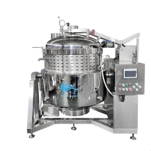 300 Liter Industrial Pressure Cooker Large Commercial Cooking Kettle Pot Steam Cooker