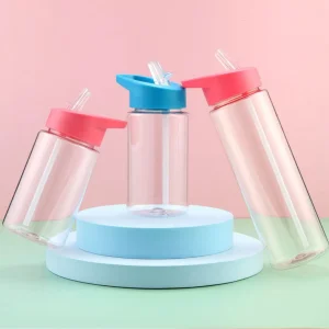 750ml Sports Water Bottle with Flip Lid and Straw, BPA Free