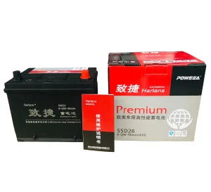 75D26 12V 60ah N60L Cheap Lead Acid Battery Car Auto Factory Wholesale Mf Start AGM Efb Battery