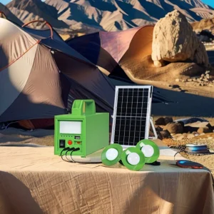 Compact 40W Portable Solar Charger for Camping and Travel