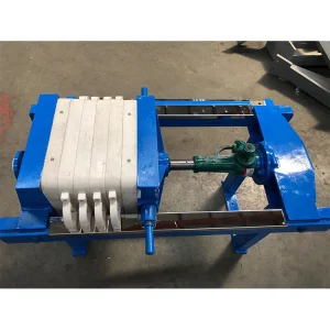 Small Portable Manual Jack Filter Press for Wastewater Treatment