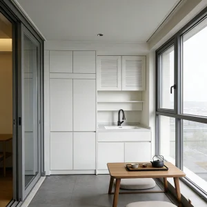 Multi-Purpose Modern Aluminum Storage Bench
