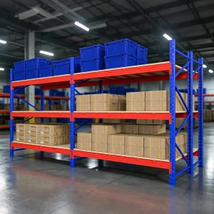 Industrial Selective Pallet Rack 1000KG Loading Steel Racking for Heavy Goods