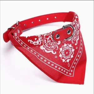 Customizable Triangle Bandana Pet Collar for Dogs and Cats