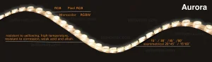 Flexible Wall Washer Aurora-Pixex RGB