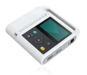 Portable 12 Channel ECG Device with Real-Time Data Analysis &amp; Reporting