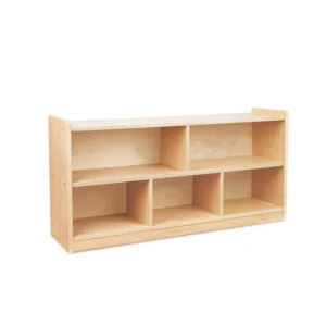 Wooden Toy Organizer for Montessori Kindergarten Storage Solution