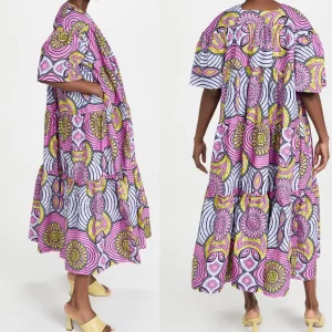 Fabricante personalizado de China, nueva llegada, precio barato, diseños más recientes, ropa de verano elegante, vestidos maxi para damas