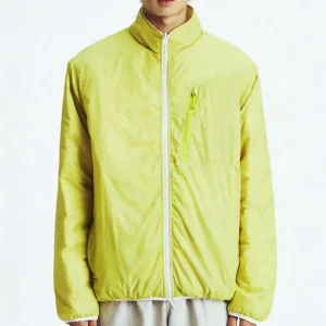 OEM Men's Lightweight Lemon Yellow Windbreaker Jacket