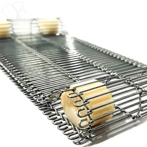 Yuchen High Temperature Resistant stainless steel conveyor belt mesh Factory Direct Sales food 304 wire mesh conveyor belt