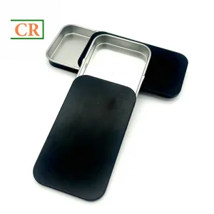 Custom Vertical Child Resistant Sliding Tin Case Supplier, Factory