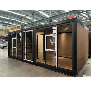 Wooden design prefab house