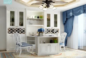 New Design Classical Wine Cabinet at Good Price (V4-W002)