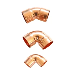 Wholesale China Copper Pipe Fittings 90 Degree Elbow Suppliers - High-Purity Red Copper Elbow Fittings from Factory Factories, Factory