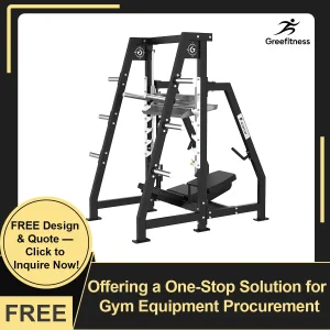 Gym Fitness Equipment Plate Loaded Free Weights Vertical Leg Press Strength Machine