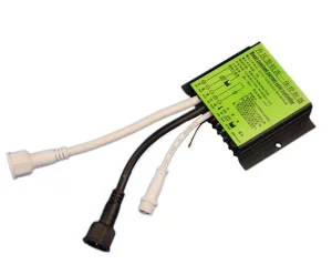 وحدة تحكم تيار مستمر ثابت لمصابيح الشوارع الشمسية المخصصة M10 موصل PVC 2pin قابس ذكر وأنثى مصبوب مع 20/22/24AWG كابل IP65 لمشاريع الإضاءة