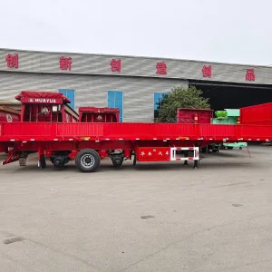 Adaptable to Various Cargo Types Special Purpose Trailer Local Delivery Semi Trailer