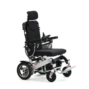 Lightweight Portable Handicapped Power Wheelchair Auto Folding Reclining Electric Wheelchair
