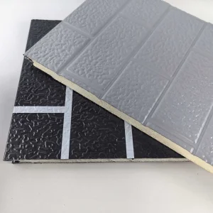 Moisture-Proof PU Sandwich Panels Corrosion Resistant Boards For Coastal Area Buildings Prefab House Wall &amp; Roof
