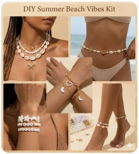 Neutral Tone Beads Jewelry Making Kit