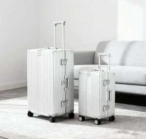 Airline Approved Cabin Bag Metallic Texture Lightweight Design Carry on