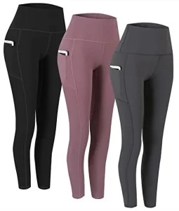 High Waist Yoga Pants with Pockets