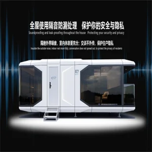Luxury Transportable Modular Capsule Cabin Villa