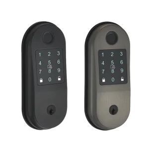 Free App TTLock Wifi Remotely Digital Fingerprint Card Electronic Automatic Deadbolt Intelligent Door Lock