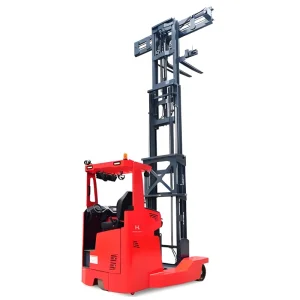 Narrow Aisle Highly Lift 1500kg-2000kg Multi Directional Forklift Electric 4 Way Side Forklift