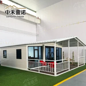 Eco Friendly Anti Earthquake Windproof Double Wing Folding Room for Temporary Housing