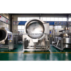 Steam Jacketed Boiler 150L Soup Sauce Boiling Kettle Machine