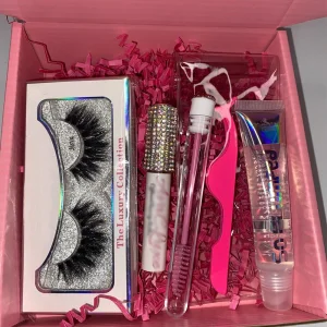 Best Selling 100% Real Mink Lashes3D Wholesale Vendor Eye Lash Set Bulk 25MM Natural Mink Eyelash With Suitcase Package