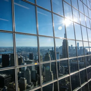 Versatile Glass Curtain Wall System with Hidden Frame for Any Building