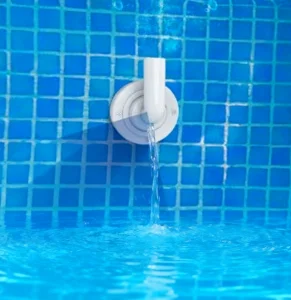 Durable ABS Plastic Pool Return Jet Fitting with Anti-Clog Nozzle for Inground Swimming Pool Systems