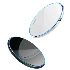 Ultra-Thin Qi Magnetic Wireless Charger Pad for Apple/Samsung Fast Charging Accessories