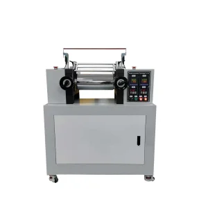 Open Mixing Mill for Plastic Rubber Compounding CE Adjustable Two Roller Machine