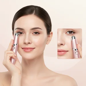 Wholesale Mini Electric Facial Massager Pen Beauty Care Tool For Anti-Aging Wrinkle Removal Vibrating Eye Massager