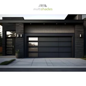 Multishades Factory Wholesale High-Security Steel Overhead Sectional Door Automatic Garage Door with Customizable Modern Features