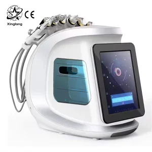 ABS Desktop Diamond Dermabrasion Machine Smart Ice Blue II Water Hydra Oxygen Skin Analysis Easy Portability