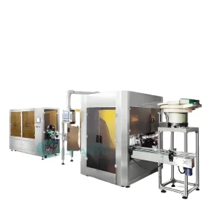 Automatic Bottle Unscrambling Sorting Filling Capping Machine