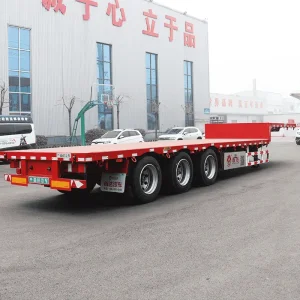 3 Axle 100 Ton Low Bed Trailer
