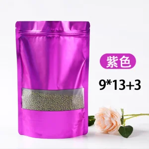 Bolsa de té de acordeón revestimiento de aluminio