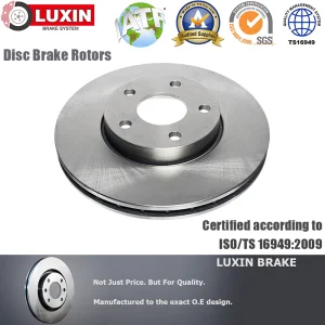 Front Solid Brake Rotor OEM Replacement