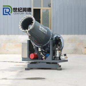 Construction Site Mine Farm in-Vehicle Generator Set Dust Suppression Fog Cannon Machine