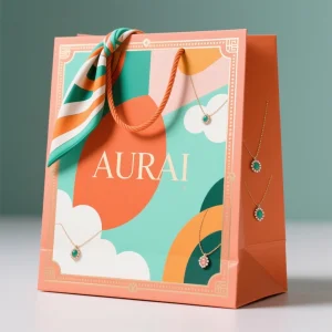 Custom Color Printed Paper Bags