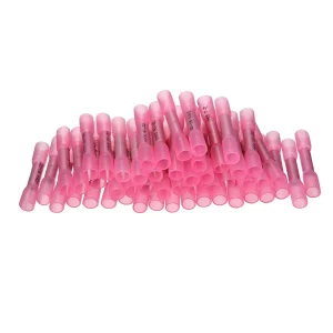 Conectores eléctricos a prueba de agua de grado marino Hampool 200 PCS, conectores de extremo termorretráctiles